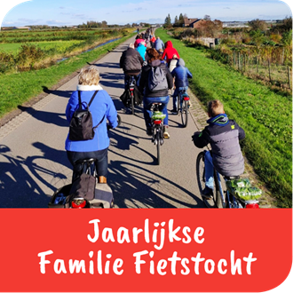 Jaarlijkse familie fietstocht